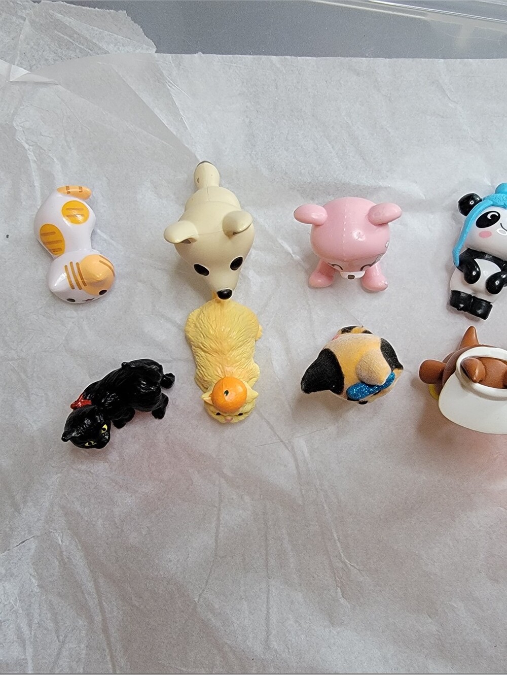 Mini Animal Figure Lot-12pc Bundle incl. Roblox Adopt Me Kangaroo, Wolf & Barb